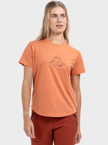T-shirt fonctionnel 'Haberspitz' Schöffel en orange : devant