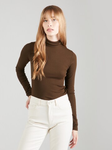 Polo Ralph Lauren Tričko – hnědá: přední strana