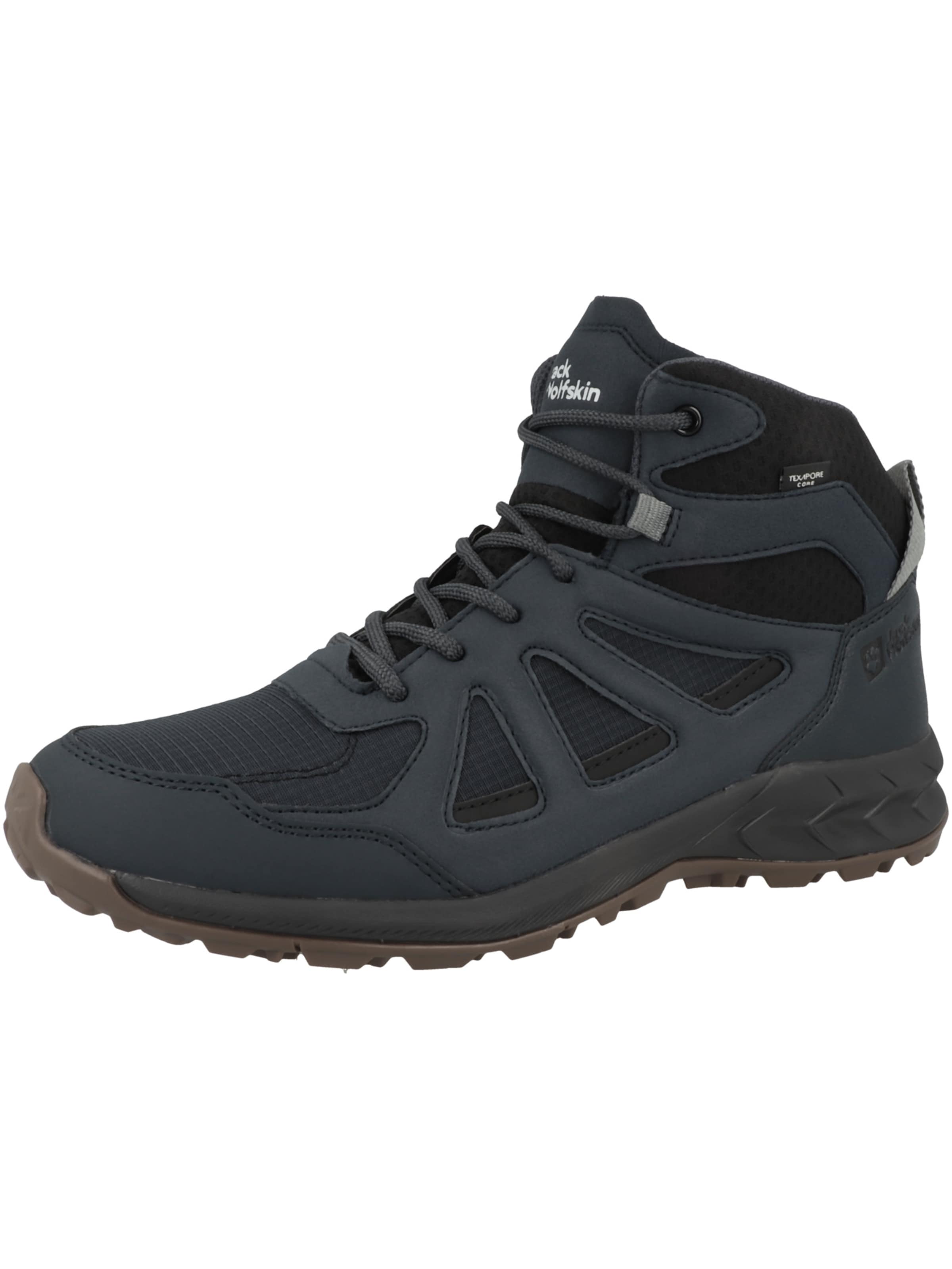 Boots 'Woodland' di JACK WOLFSKIN in blu: frontale