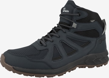 JACK WOLFSKIN - Botas 'Woodland' em azul: frente