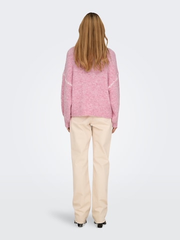 JDY Pullover 'JDYZOEY' i lilla