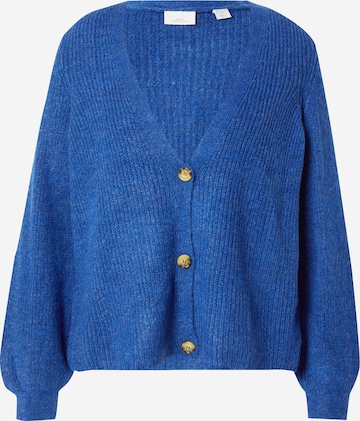 ONLY Carmakoma Strickjacke 'CARCLARE JULES' in Blau: Vorderseite