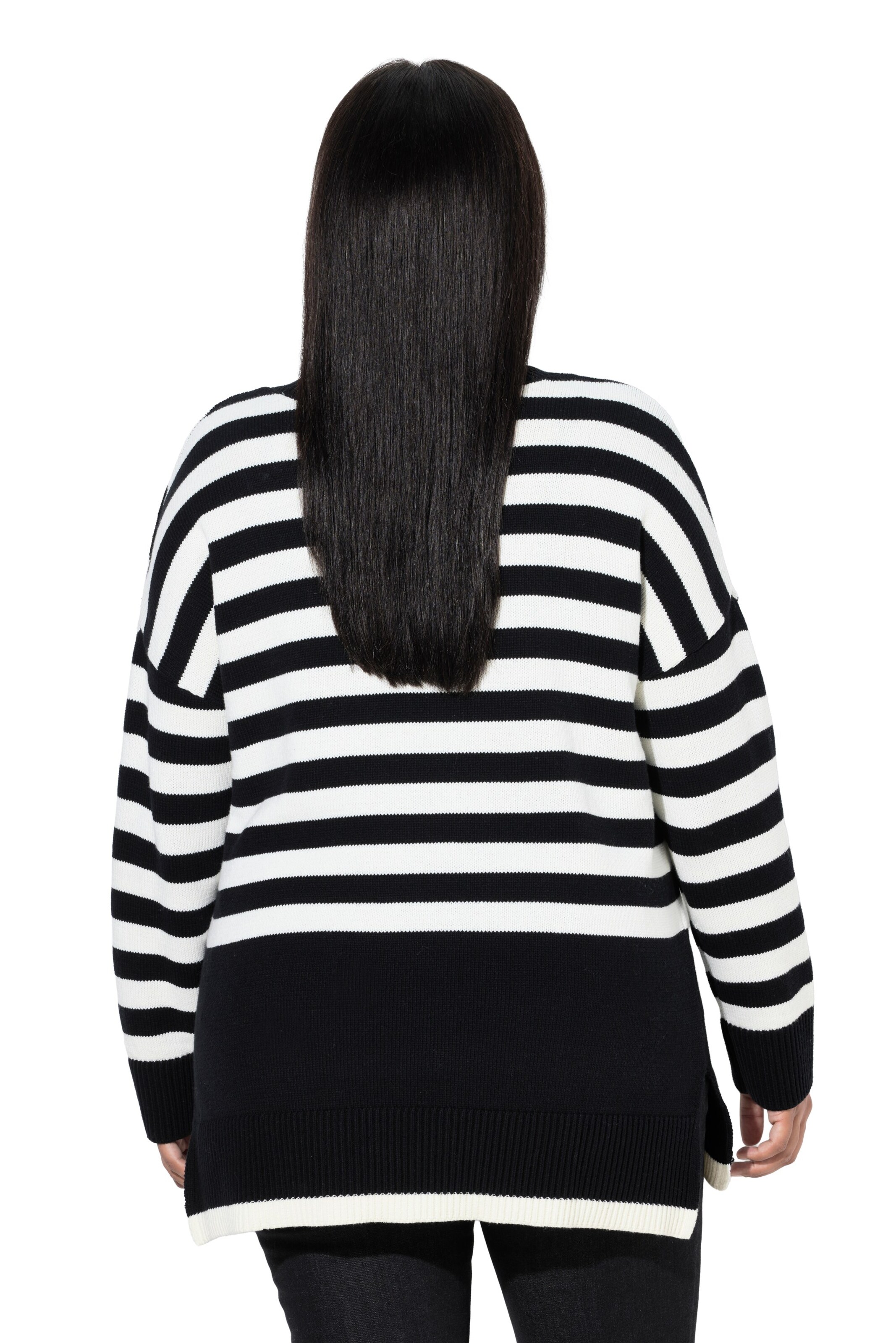 Ulla Popken Pullover in Schwarz