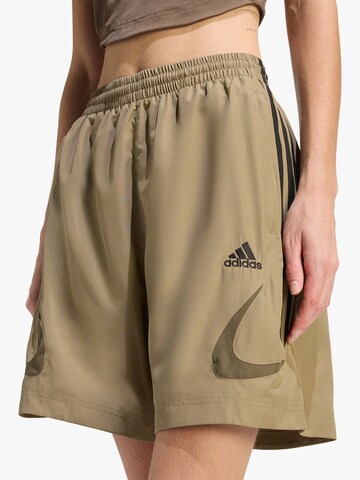 regular Pantaloni sportivi di ADIDAS in marrone