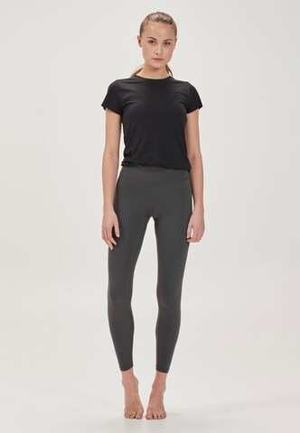 Athlecia Slimfit Sporthose 'Franz' in Grau