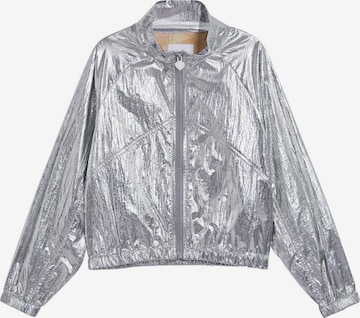 Desigual Välikausitakki värissä hopea: etupuoli