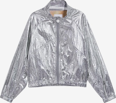 Demisezoninė striukė iš Desigual, spalva – sidabrinė, Prekių apžvalga