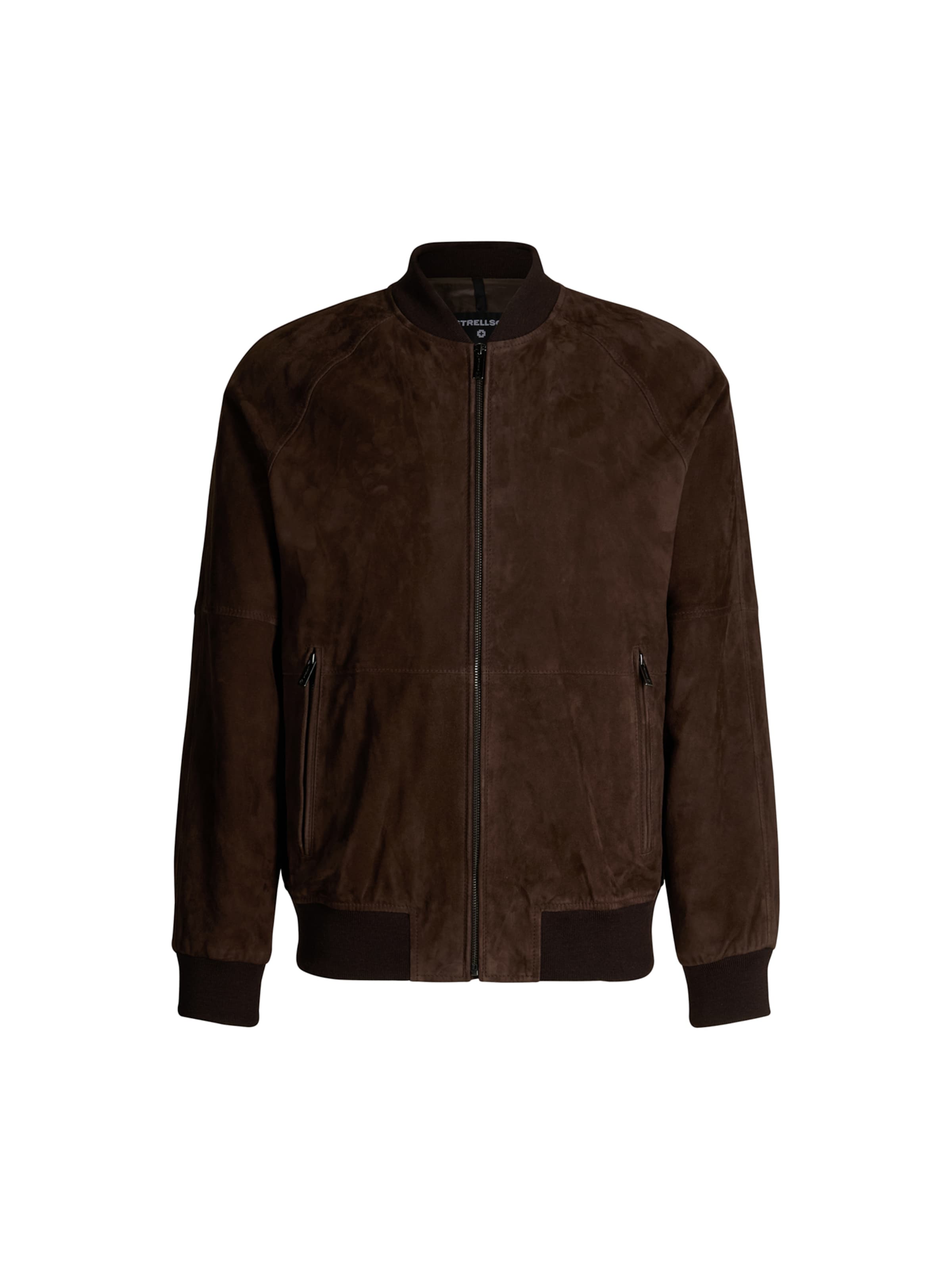 STRELLSON Tussenjas 'Vance' in Bruin: voorkant