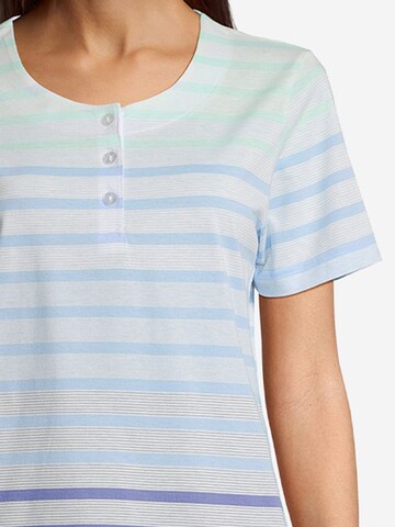 HAJO Pyjama 'Klima Komfort' in Blau