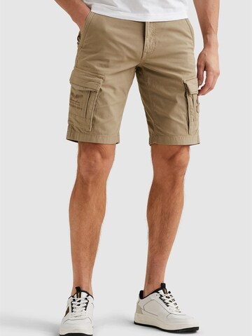 PME Legend Regular Broek 'PME LEGEND - Rotor regular fit cargo shorts' in Beige