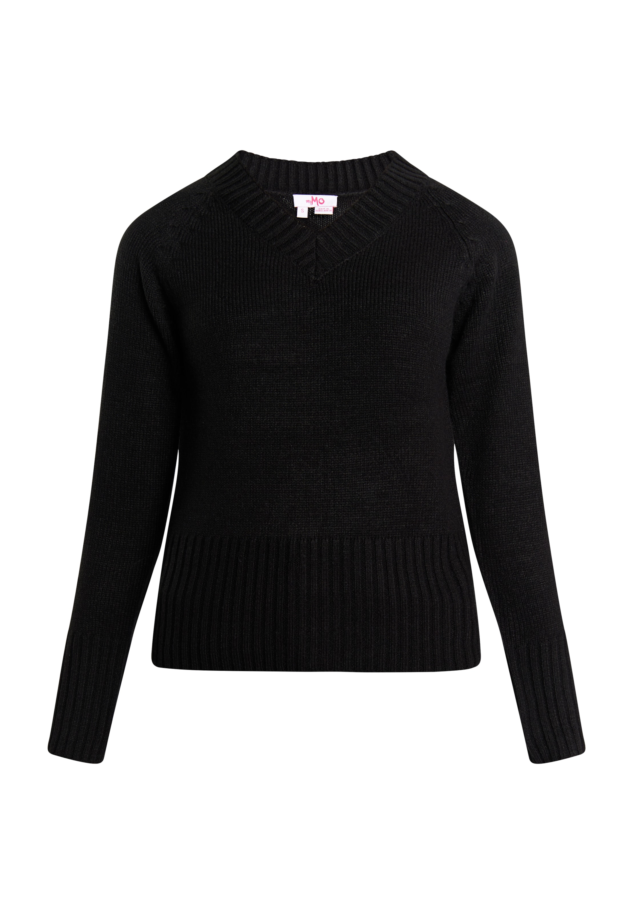 juoda MYMO Megztinis 'Blonda': priekis