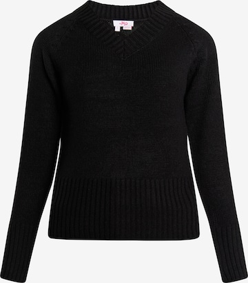 Pull-over 'Blonda' MYMO en noir : devant