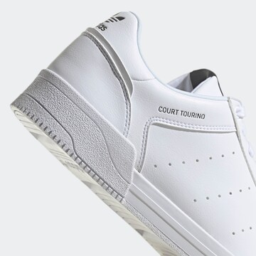 ADIDAS ORIGINALS - Zapatillas deportivas bajas 'Court Tourino' en blanco