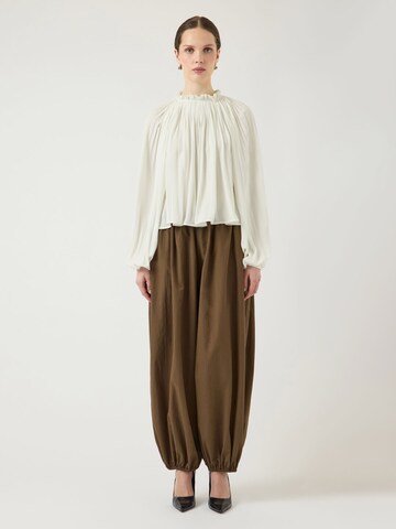 YAS Blouse 'YASBella' in Beige