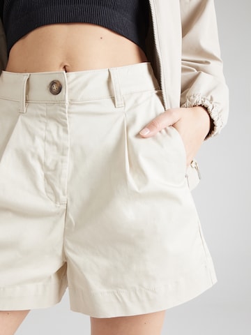 Loosefit Pantalon à pince 'Nita' mazine en beige