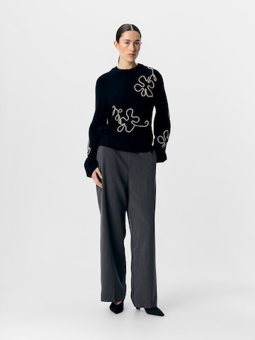 OBJECT Sweater 'OBJLaney Rubin' in Black