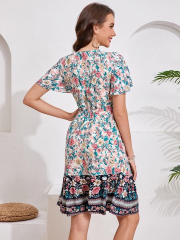 Yesfashion Letnia sukienka w kolorze biały