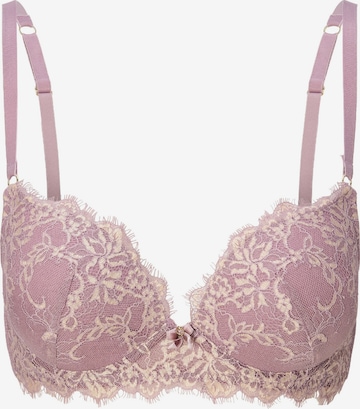 Push-up Reggiseno di LingaDore in rosa: frontale