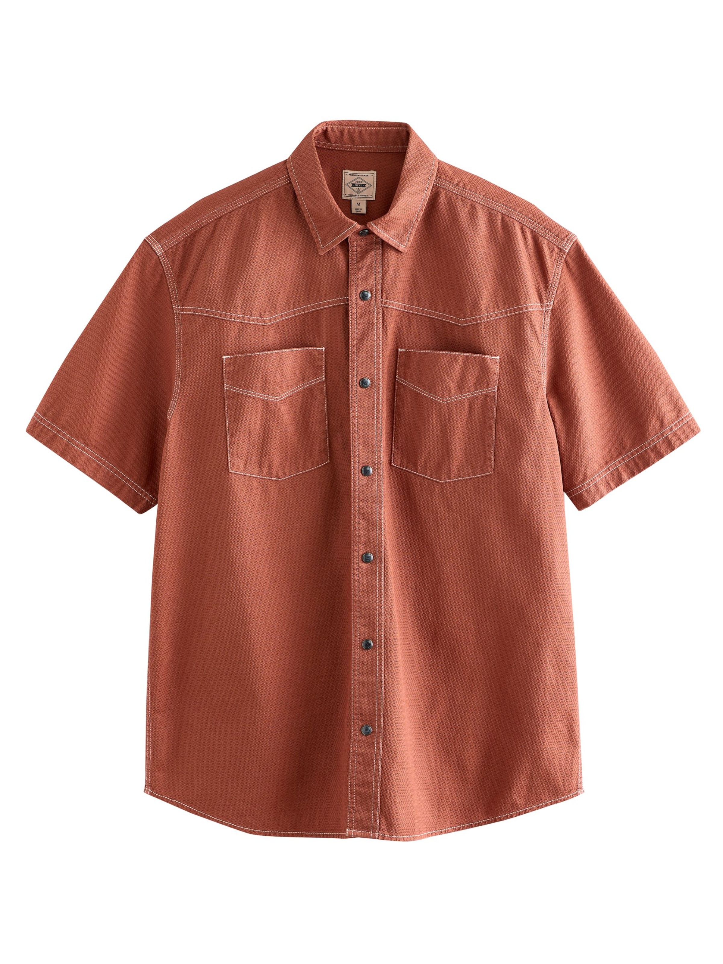 Next Chemise en orange, Vue avec produit