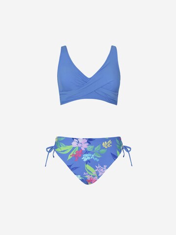 Cupshe Bikini 'CAA12C4G003VV'‌‌‌‌ in Blau: Vorderseite