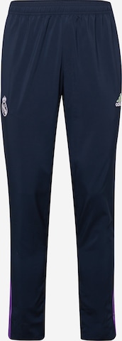 Pantaloni sport 'CONDIVO 22' de la ADIDAS SPORTSWEAR pe albastru: față