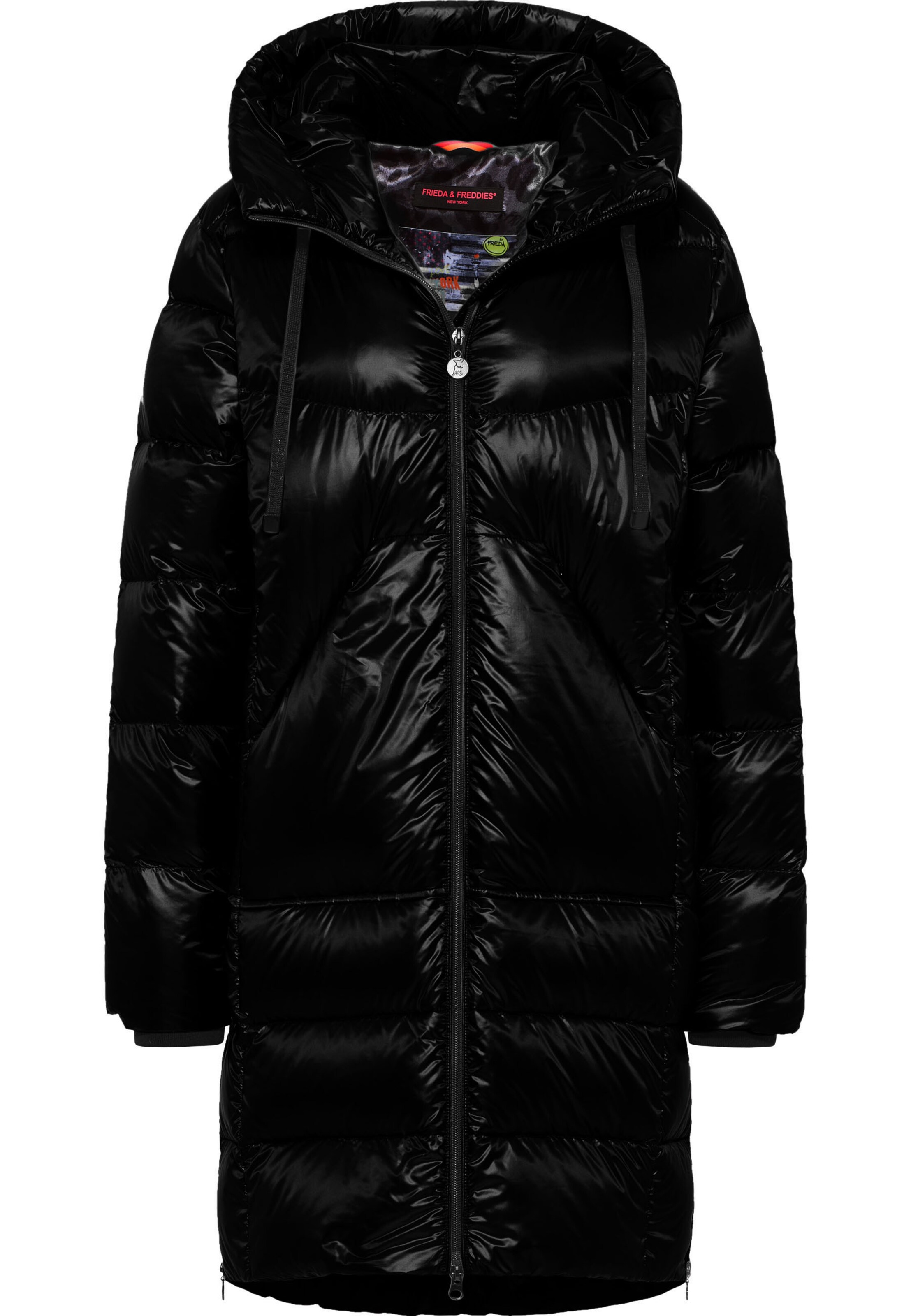 Frieda & Freddies Winter Coat in Black: front