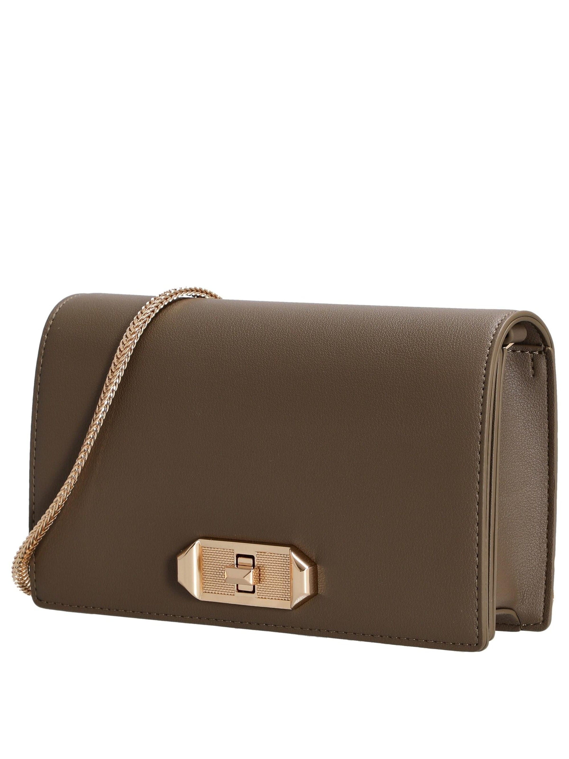 Seidenfelt Clutch 'Eiby'‌‌‌‌ in Grau