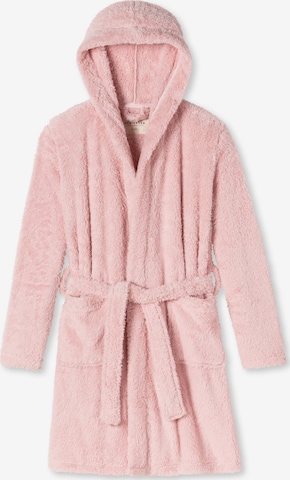 SCHIESSER Bathrobe in Pink: front