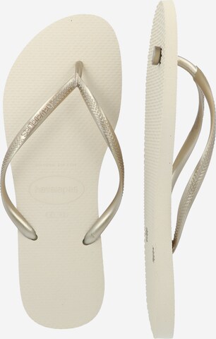 HAVAIANAS T-Bar Sandals 'Slim' in Beige