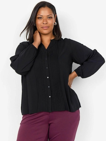 Wasabi Concept Bluse 'Sia' i sort: forside