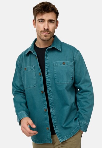 Veste mi-saison 'Brendan' INDICODE JEANS en bleu : devant