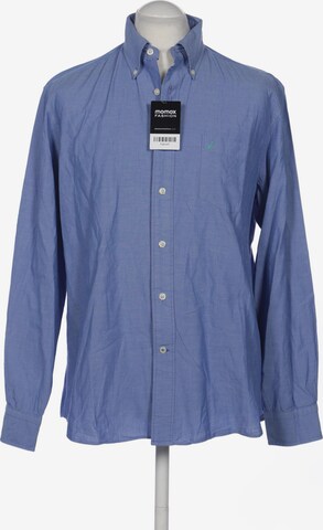 NAUTICA Button Up Shirt in L in Blue: front