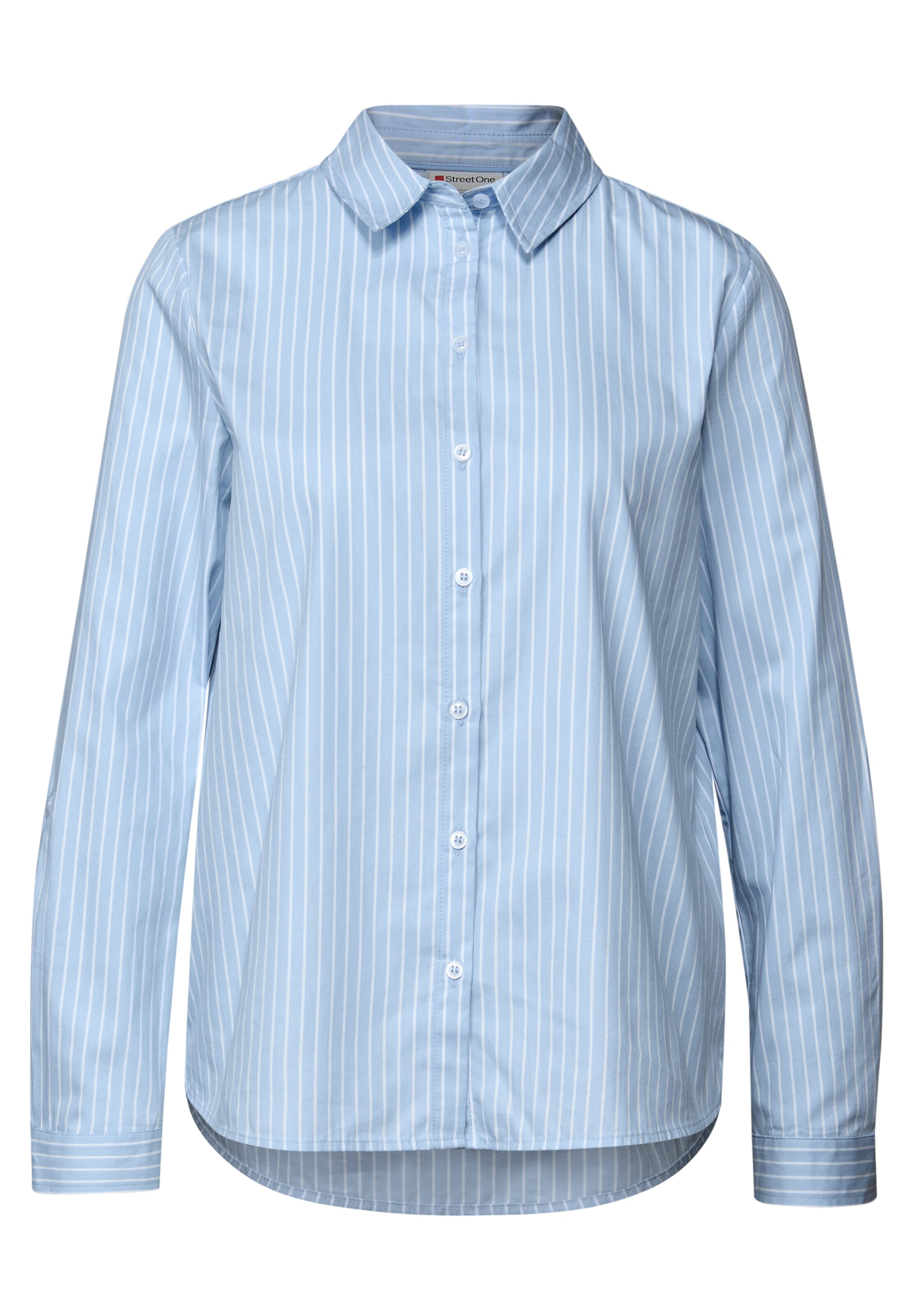 STREET ONE Bluse in blau / weiß, Produktansicht