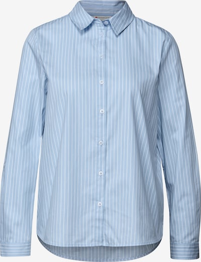 STREET ONE Bluse in blau / weiß, Produktansicht