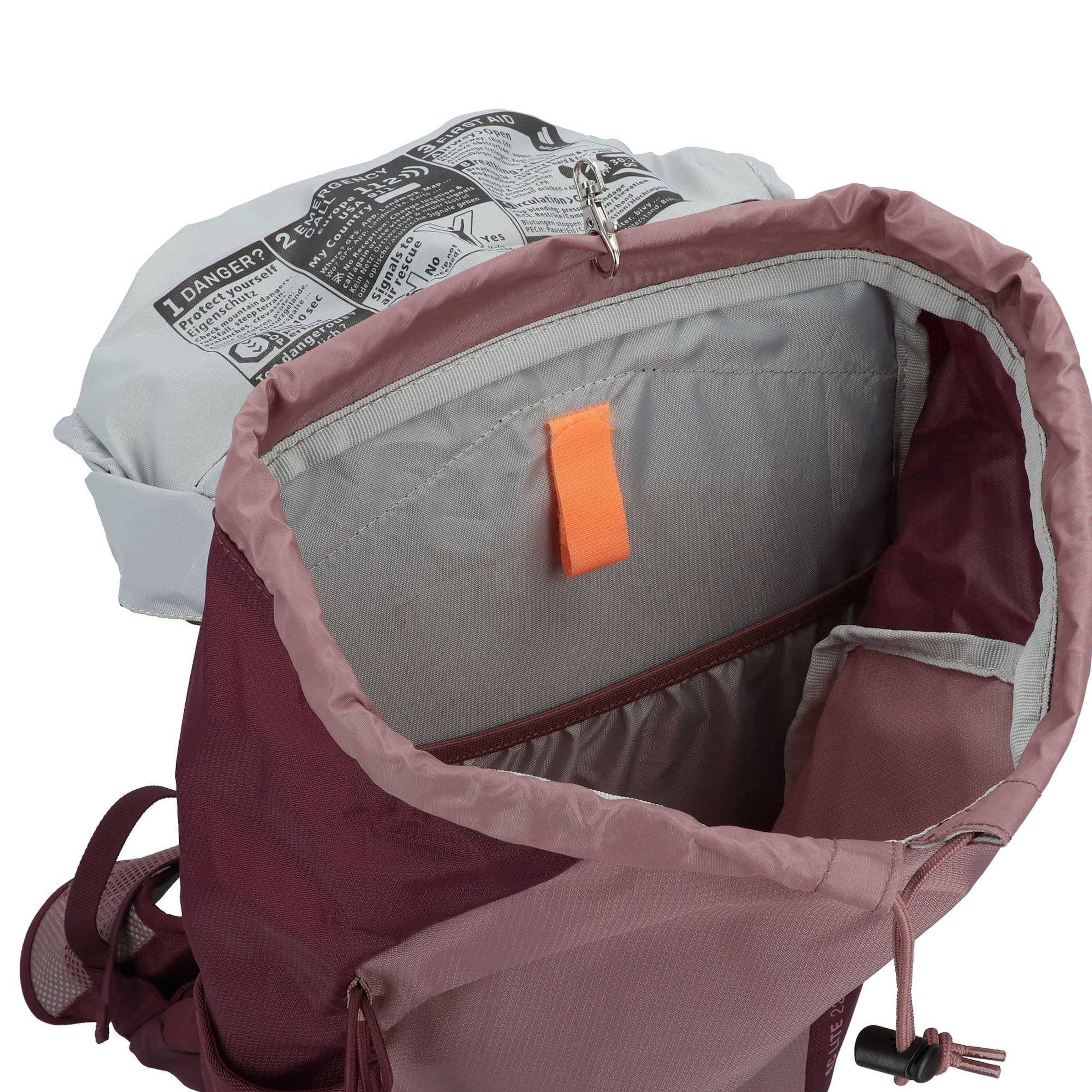 Sac à dos de sport DEUTER en rouge