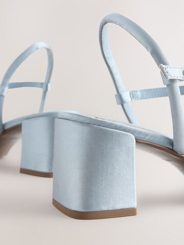 Next Босоножки с ремешком 'Forever Comfort' в Синий