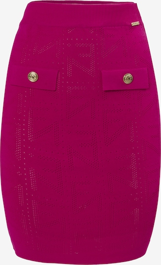 Sijonas iš Influencer, spalva – tamsiai rožinė, Prekių apžvalga