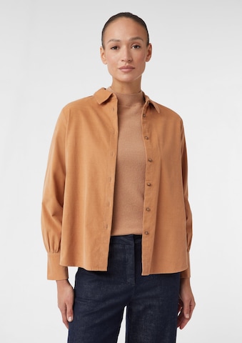 COMMA Blouse in Oranje: voorkant