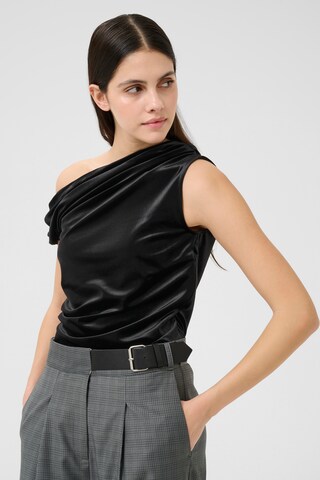 KAREN BY SIMONSEN Top 'KBCecilia' in Schwarz: Vorderseite