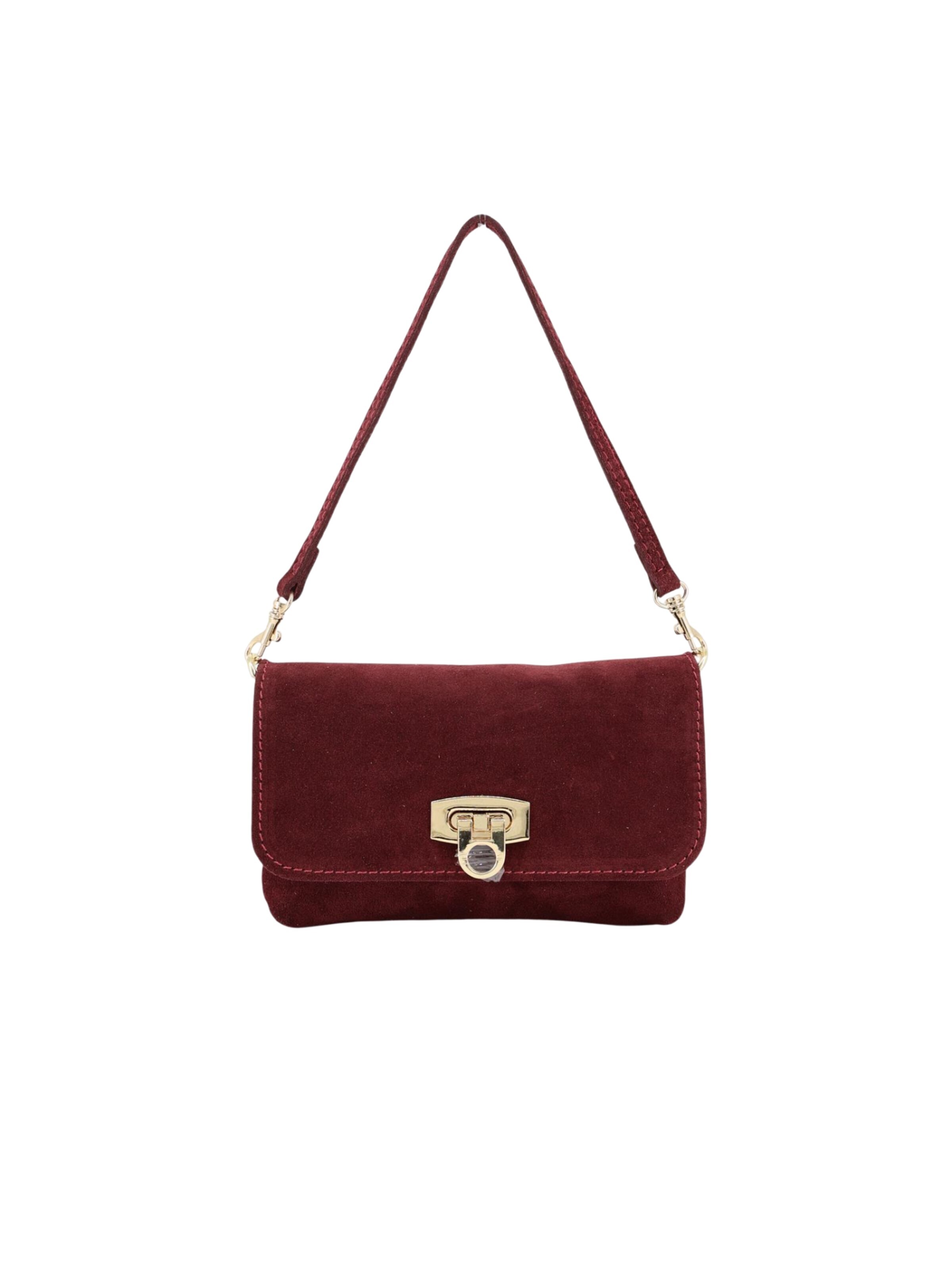 Brise Clutch 'Alessa Wild Leather'‌‌‌‌‌‌‌‌‌‌ in Rot: Vorderseite