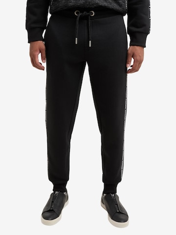 BRUNO BANANI Tapered Pants 'CARR' in Black: front
