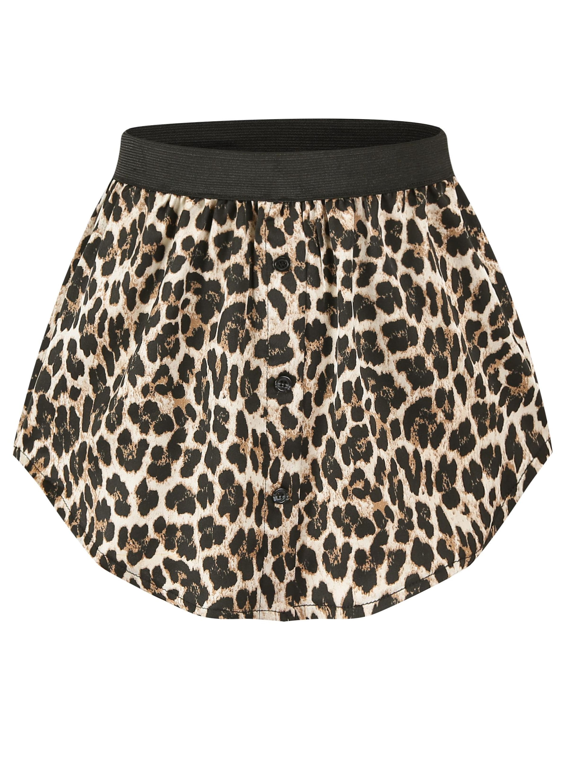 SASSYCLASSY Rock‌‌‌‌‌‌‌‌ in Beige: Vorderseite