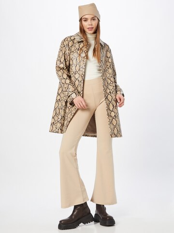 ONLY Flared Pants 'Fever' in Beige