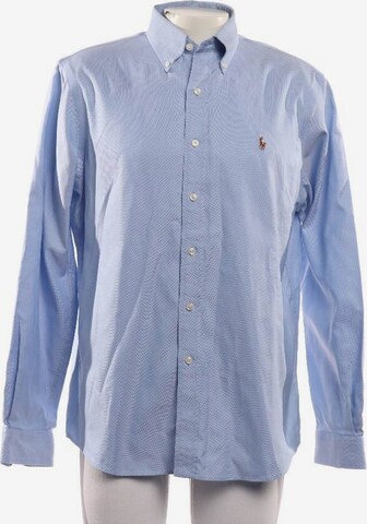 Polo Ralph Lauren Freizeithemd / Shirt / Polohemd langarm L in Blau: predná strana