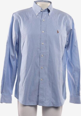 Polo Ralph Lauren Button Up Shirt in L in Blue: front