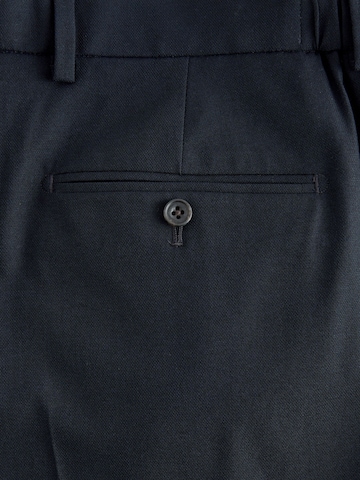 Next Regular Pleated Pants 'Motionflex' in Blue