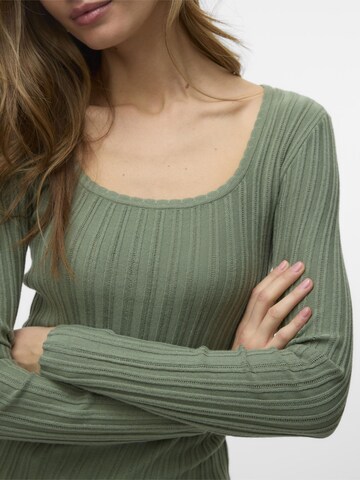 VERO MODA Pullover 'VMCecilie' i grøn
