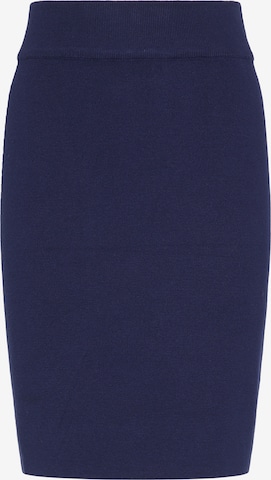 usha BLUE LABEL - Falda en azul: frente