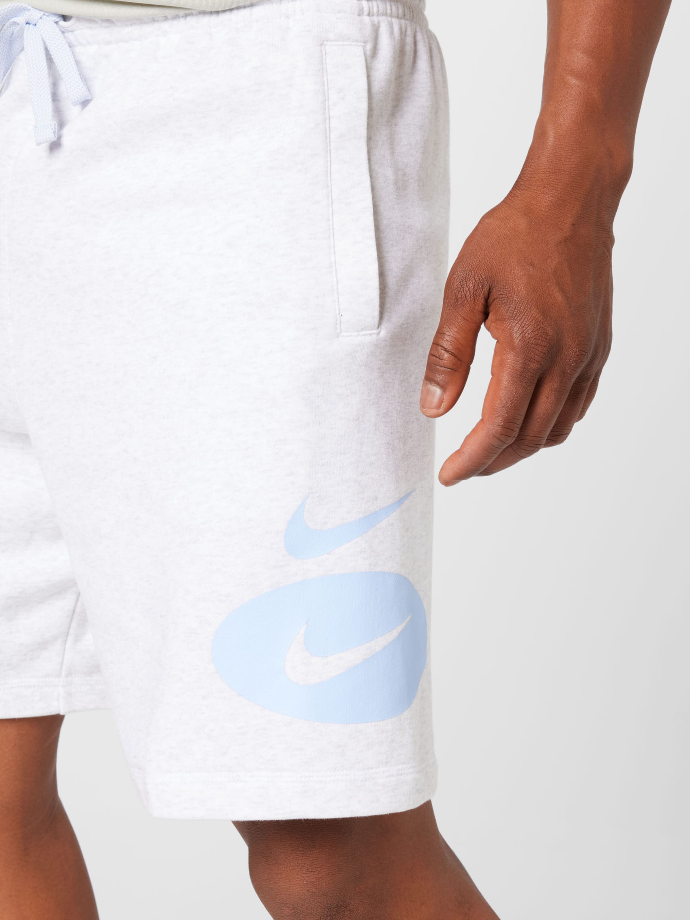 Männer Hosen Nike Sportswear Shorts in Weißmeliert - FH88039