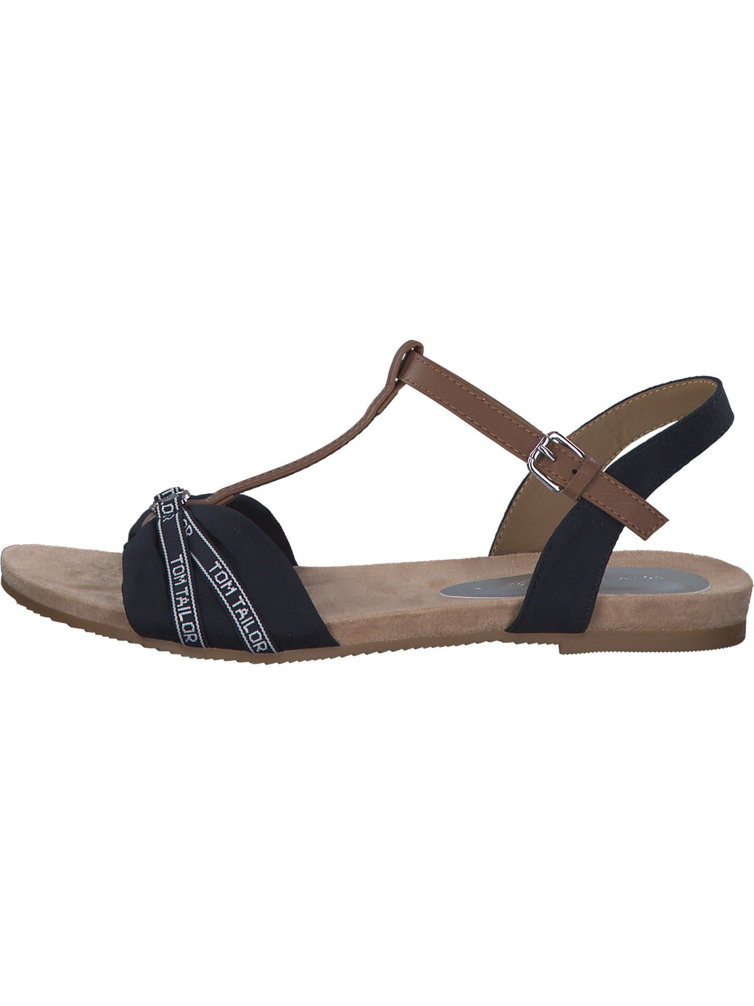TOM TAILOR Sandale in Blau
